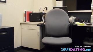 _____PRINCE_____ - Hot & Sexy Curvy Girl Takes Pleasure at Work ( 1 )