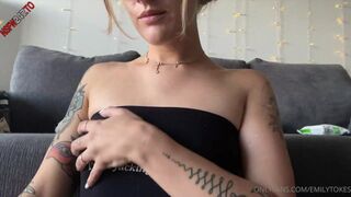 Emily Tokes Sucking dildo nude tits show xxx onlyfans porn videos