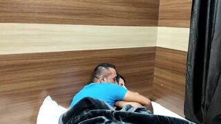 Sexy star Tina and macho guy Jayanta in a hotel room. T