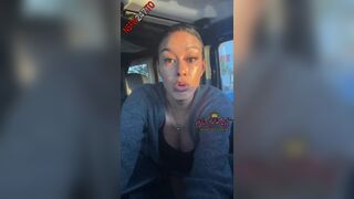 Miss B Nasty Recording myself in the car xxx onlyfans porn videos