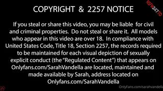 Sarah Vandella masturbation show xxx onlyfans porn videos