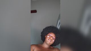Cierraravess Thick Ebony Shaking Her Big Tits