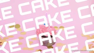 Emmybre Cake Ah It S My Birthday So Happy w/ This Months Mini Edit T xxx onlyfans porn videos