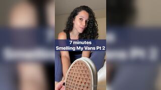 Soldmysole 7 minutes stinky feet part 2 of smelling my vans is finally here i wear my vans a few xxx onlyfans porn video