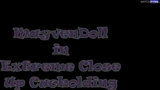 MayvenDoll - Hardcore Up Close Cuckolding CEI