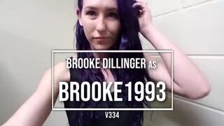 Brooke Dillinger - Public Restroom Orgasms