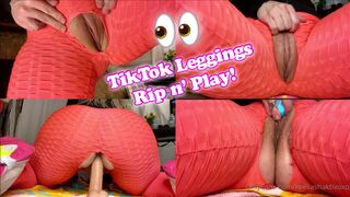 Keeliashaktixoxo Got Some Of Those Tiktok Leggings For The Gym & Decided Since I Had An Extra Pair I Woul xxx onlyfans porn videos