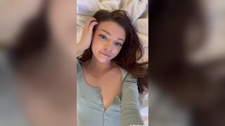 Lilly Rae pussy play on bed xxx onlyfans porn videos