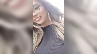 Thecdjasmine masturbating in a car cambrotv porn