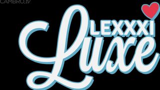 Lexxxi Luxe showing her humongous massive boobs