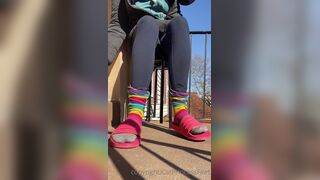 Catprincessfeet sock removal & dangle slow motion happy sunday xxx onlyfans porn video