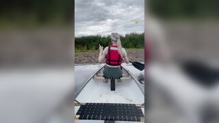 Ariesiatv blowjob canoe excursion on a river cambro xxx
