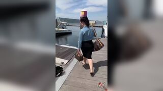 Angela White Fuck on the boat porn video