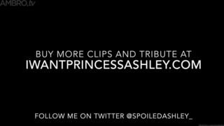 Princess Ashley - Fishnet Ass Worship