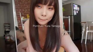 Yuna Tamago Rides Nonstopas Usual Japanese Masturbation1