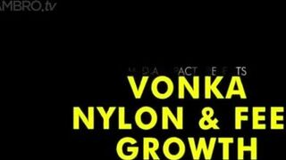Vonka Nylon Giantess Growth