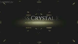 Goddess Crystal Knight - abs make you jerk body worship findom
