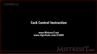 Mistress T- Dick control Instruction