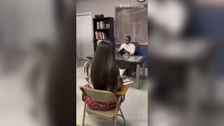 Victoriaxo gets fucked in detention.