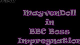 MayvenDoll - Cheating Wife BBC Boss Impregnation