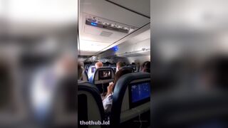 Kissa Sins squirts on airplane