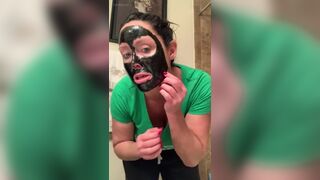 Christinacarter - christinacarter up for a laugh nyssa nevers and i did peel off fave masks last nig