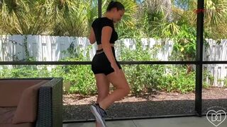 Dani Daniels protein shake blowjob porn video