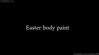 Lotte Oddities - Easter Body Paint