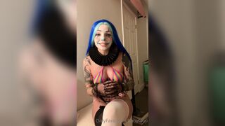 Babyfooji Nude Clown Dildo Play Porn Video