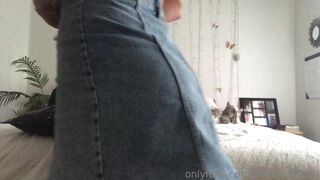 Katdiorofficial butt play with my favorite fox tail butt plug onlyfans leaked video