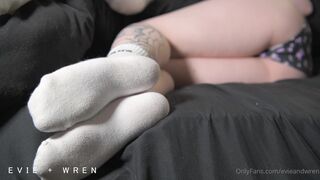 Evieandwren do you want to keep my socks after i take them off xxx onlyfans porn videos
