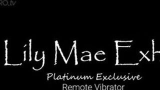LilyMaeExhib - remote vibrator