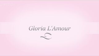 Gloria Lamour - Black N Pink Inside With My Glass Dildo