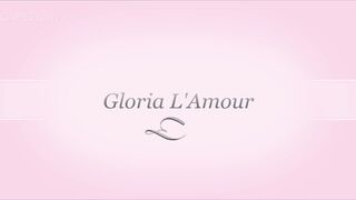 Gloria Lamour - wine and a black slut wears white