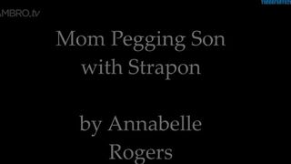 Annabelle Rogers - Mom Pegging Son With Strap-on