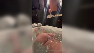 Yanet Garcia Topless Soapy Bath PPV Onlyfans Porn Video