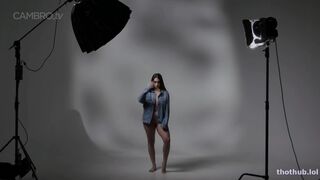 Georgia Carter- BTS Photoshoot