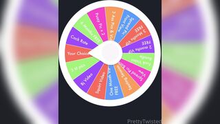 Prettytwistedfree wheel wednesday any tip today gives you spin spin twice get extra spin xxx onlyfans porn videos