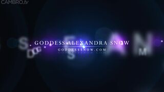 Goddess Alexandra Snow - On the Subject of Paddles