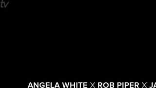 Angela White - Threesome BBC Sextape With Rob Piper And Jax Slayher