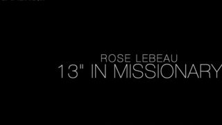 Rose LeBeau - Missionary Dildo Riding