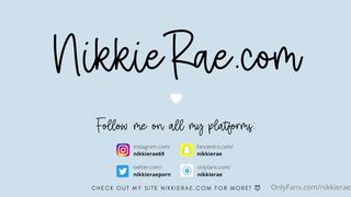 Nikkierae hehe just love when fucks missionary what position would you want fuck onlyfans porn video xxx