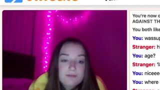 Omegle - omegle slut shows it all for some dick cambro xxx