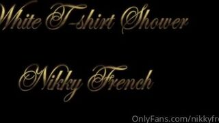 Nikkyfrench you think wet white shirt sexy tip makes your cock hard xxx onlyfans porn videos