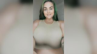Athenablaze starting off your morning tittytuesday xxx onlyfans porn videos
