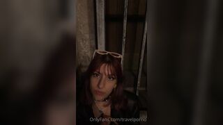 Lucydlove she blowing cock front the church gothic style lucydangel onlyfans porn video xxx