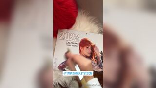 Yanasinner Good old fashioned nude calendar for your man cave_ Each copy hand signed & onlyfans porn video xxx