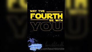 Beachblondde happy may the 4th for you movie geeks like me everyone knows i turned to the dark sid xxx onlyfans porn videos