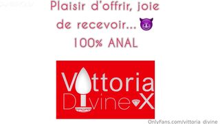 Vittoria Divine - 100% Anal Sextape