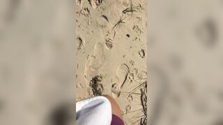 Kalikakez fucking myself on the public beach i didn t think i was going to be able to cum because xxx onlyfans porn videos